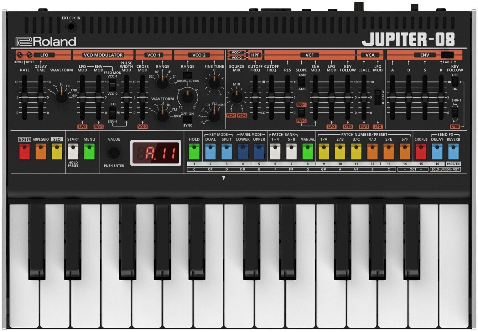 Синтезатор Roland JUPITER-08 Синтезатор