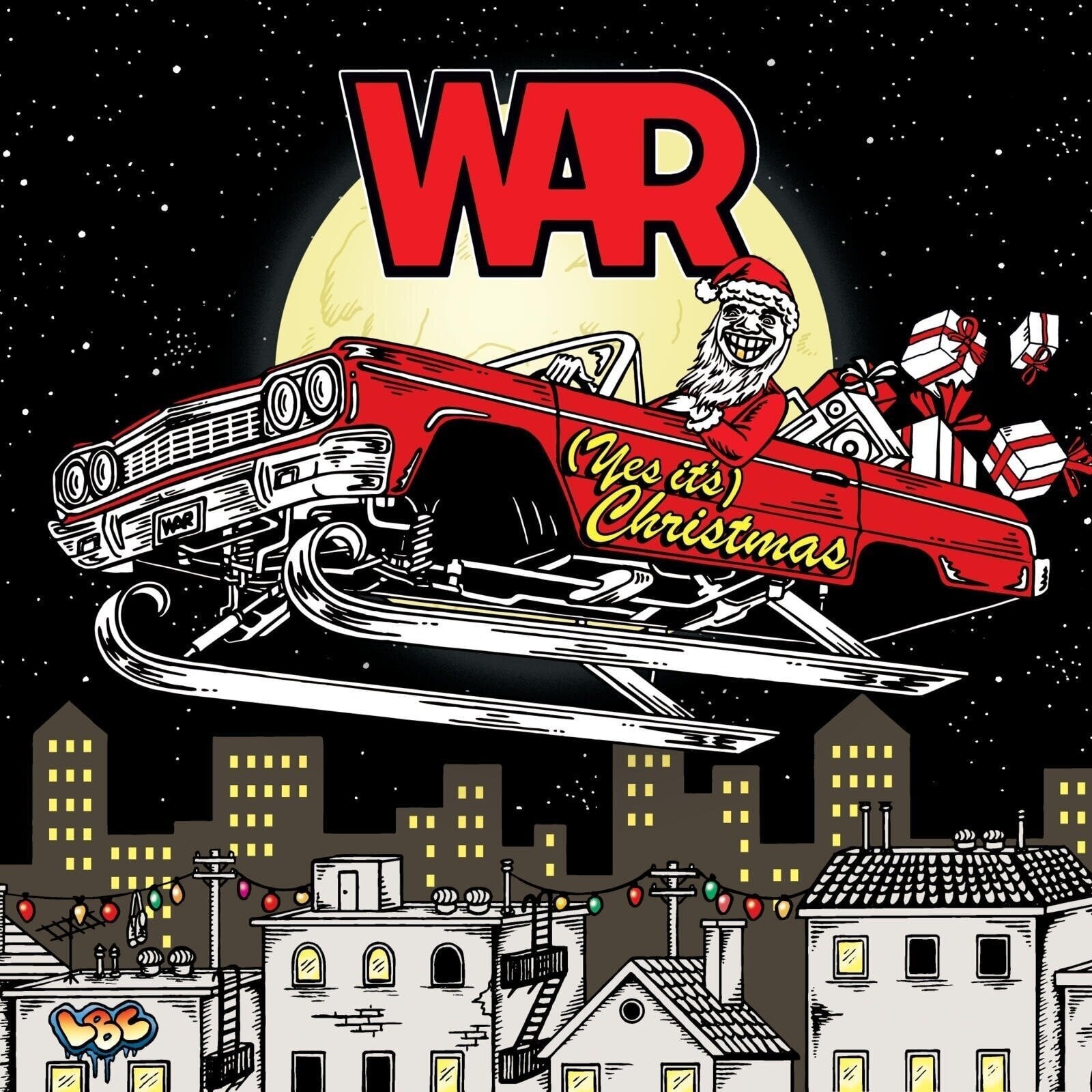 Disque vinyle War - Yes, It Is Christmas / Summer (Translucent Ruby Red Coloured) (LP)