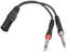 Cable de audio Revoltage YC015 18 cm Cable de audio