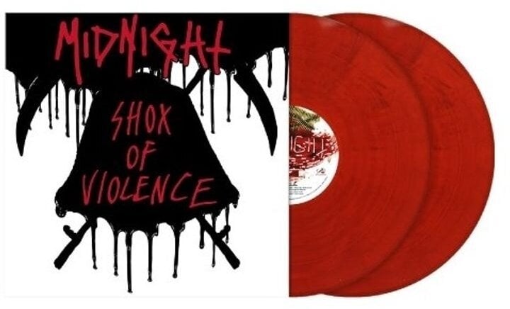 Вінілові платівки Midnight - Shox Of Violence (Reissue) (Limited Edition) (Red Marbled Coloured) (2 LP)