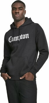 Hættetrøje Compton Hoody Black M - 1