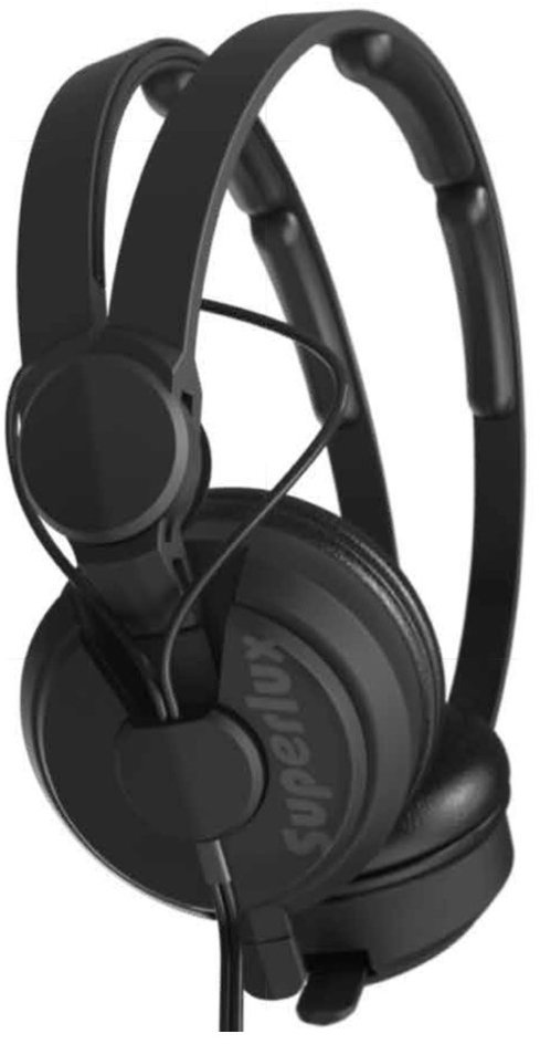Slušalke na ušesu Superlux HD562 Črna