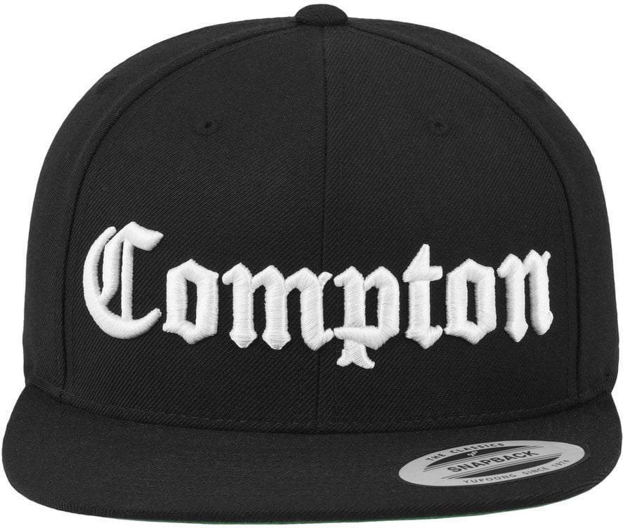 Καπέλο καπέλο Compton Καπέλο καπέλο Snapback Μαύρο
