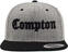 Hattehætte Compton Hattehætte Snapback Grey-Sort