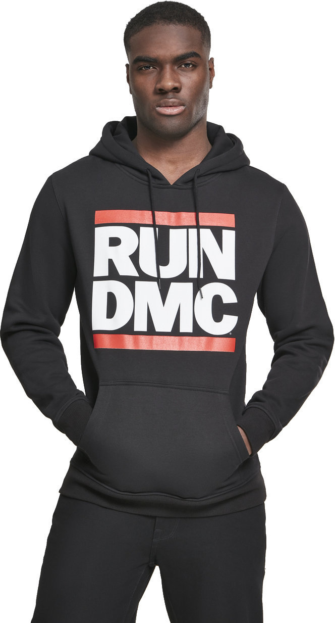Luvtröja Run DMC Luvtröja Logo Black S