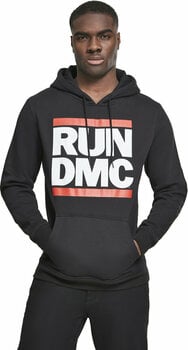 Hættetrøje Run DMC Hættetrøje Logo Black S - 1