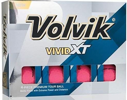 Balles de golf Volvik Vivid XT Pink