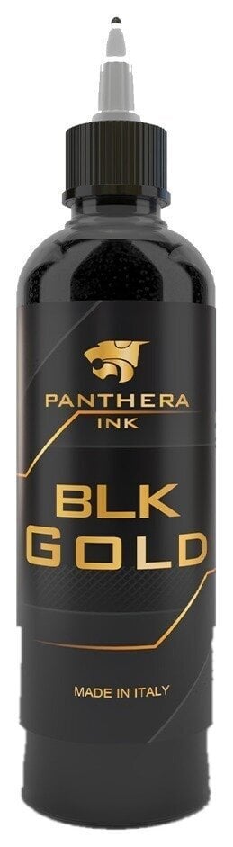 Boje za tetoviranje (odobrene u EU) Panthera BLK Gold Tinta za tetoviranje 150 ml Black