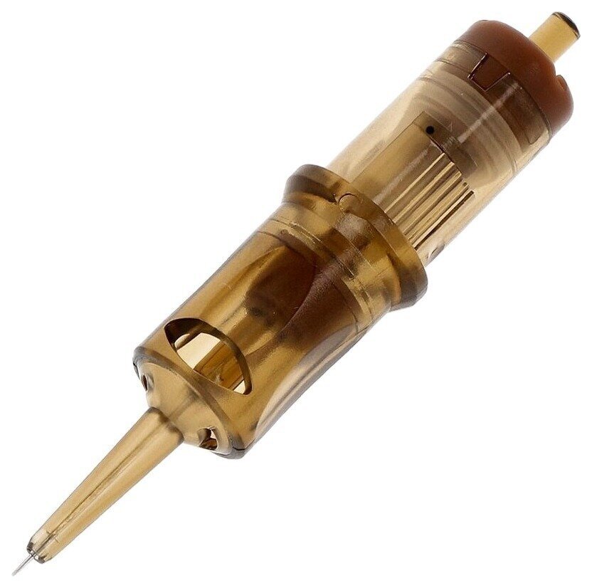 Тату-картриджі з голками Kwadron Hybrid System Round Liner Картридж Long Taper 25/3RLLT 0,25 mm 1 шт.