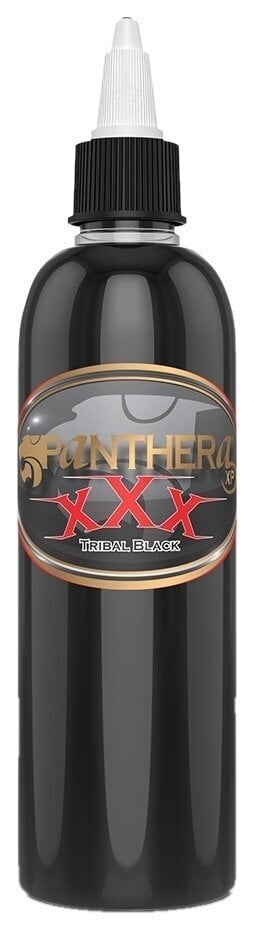 Farby do tatuażu (zatwierdzone w UE) Panthera Tribal XXX Tusz do tatuażu 150 ml Black