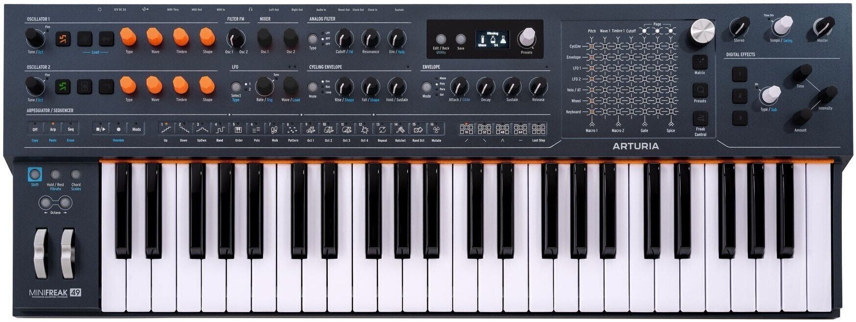 Синтезатор Arturia MiniFreak 49 Синтезатор