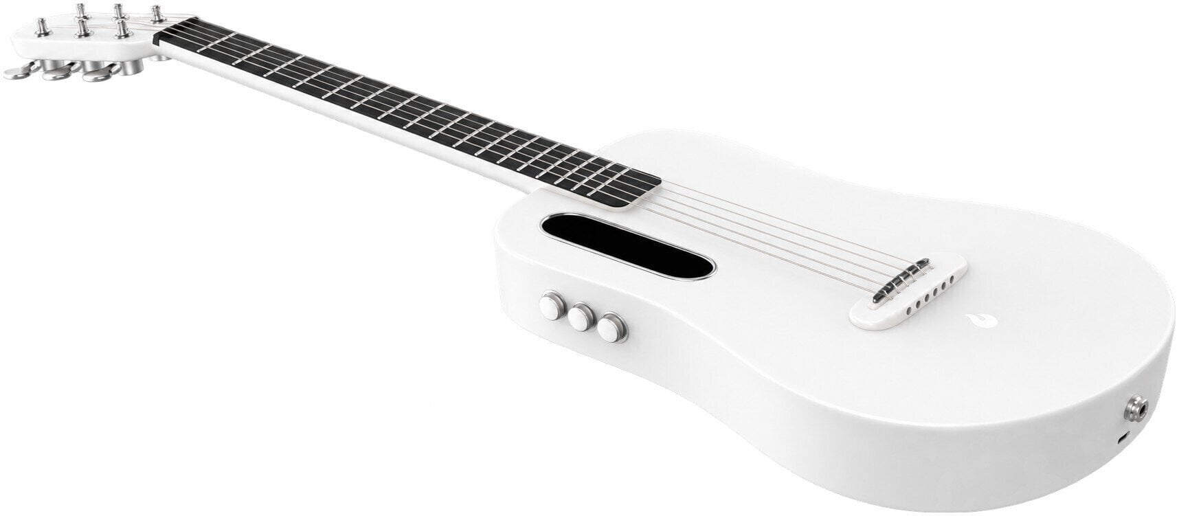 Elektro-akoestische gitaar Lava Music ME air Carbon White Elektro-akoestische gitaar