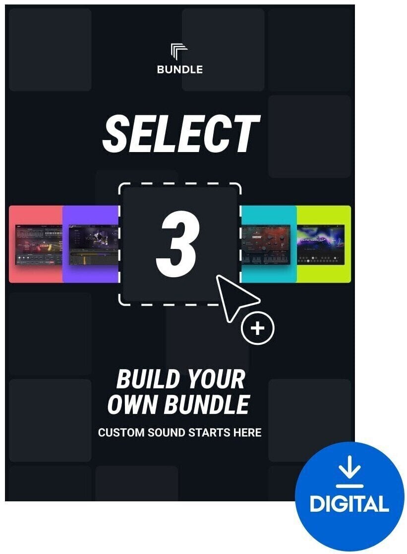 Procesador de efectos de complemento de software UJAM SELECT 3 Bundle (Producto digital)