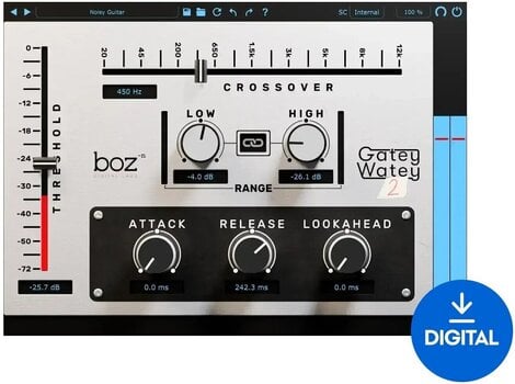 Procesador de efectos de complemento de software Boz Digital Labs Boz Gatey Watey 2 (Producto digital) - 1
