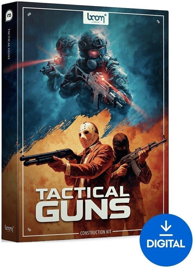 Sample/Sound Library BOOM Library Boom Tactical Guns CK (Digital product)