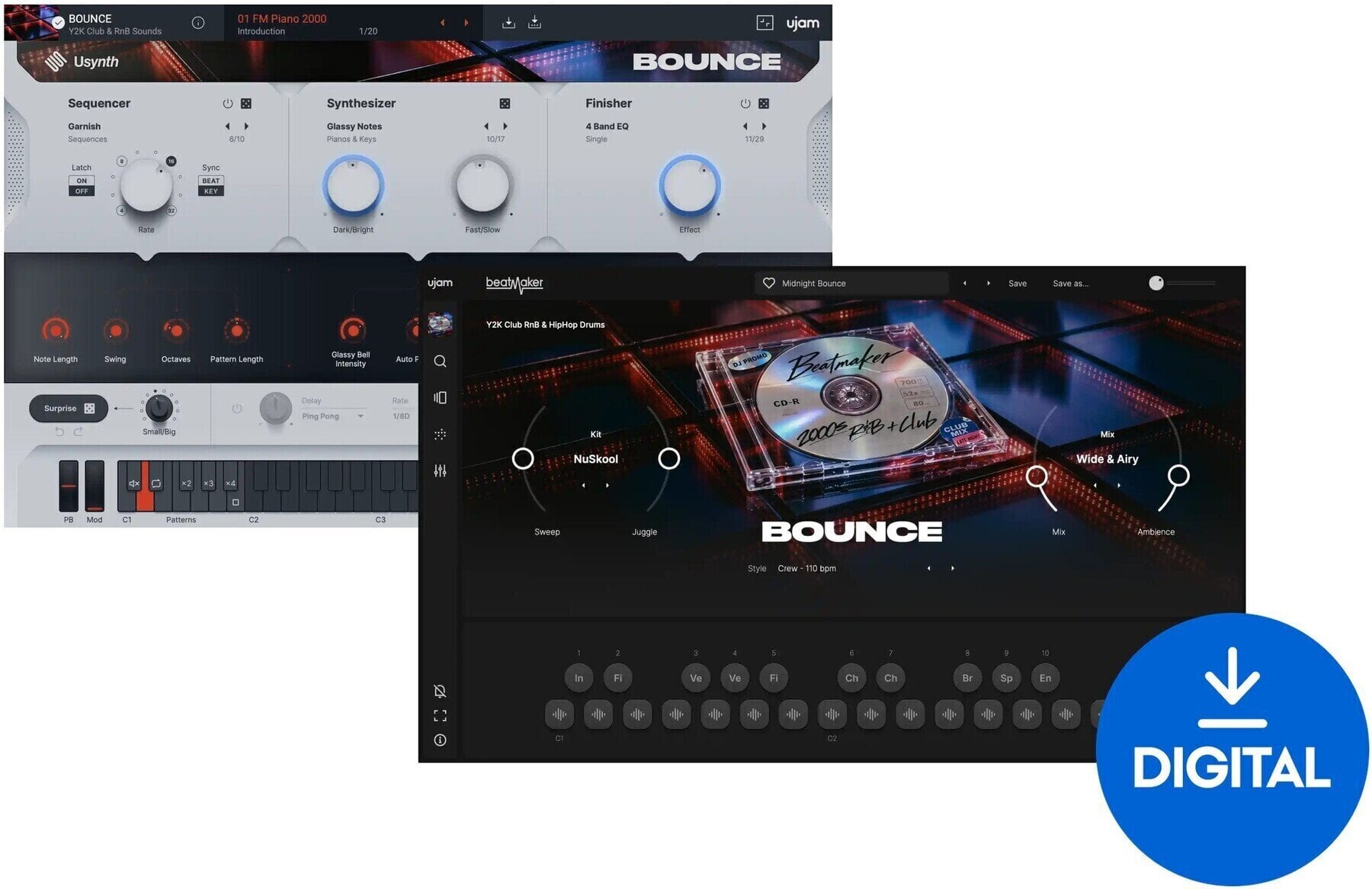 VST Instrument UJAM BOUNCE Bundle Loyalty Offer (Producto digital)