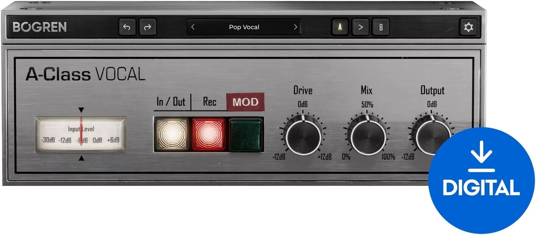 Procesador de efectos de complemento de software Bogren Digital A-Class Vocal (Producto digital)