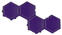 Tattoo-verbruiksmaterialen Hive Caps Single Sided Deep Inktcups BurplePurple 50 st. (200 cups)