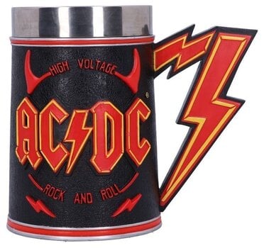 Taza / Vaso / Botella AC/DC High Voltage Rock and Roll Lightning Horns Jarra - 1