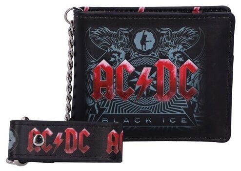 Cartera AC/DC Black Ice Embossed with Chain Cartera - 1