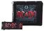 Cartera AC/DC Black Ice Embossed with Chain Cartera
