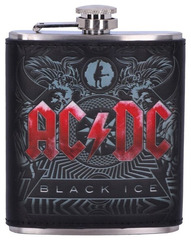 Taza / Vaso / Botella AC/DC Black Ice Embossed Petaca