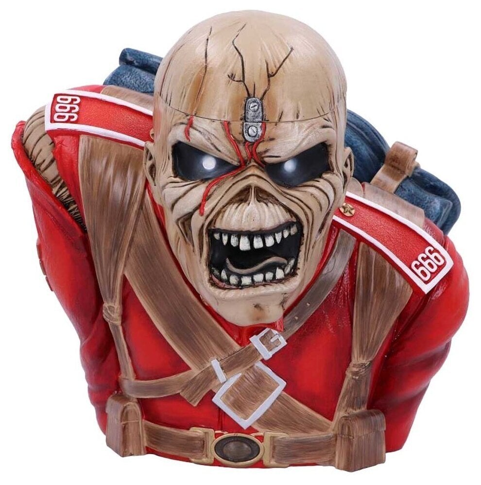 Figura coleccionable Iron Maiden The Trooper Bust Caja decorativa 26,5 cm