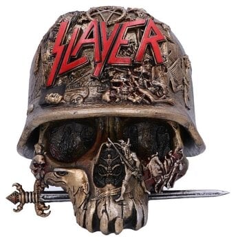 Figura coleccionable Slayer Eagle Helmet Skull Logo Caja decorativa 17,5 cm - 1