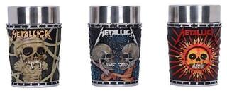 Taza / Vaso / Botella Metallica Pushead Art Collectible Set 3 pcs Chupito