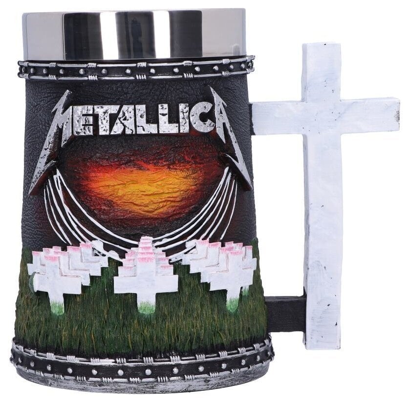 Кухоль / Чашка / Пляшка Metallica Master of Puppets Пивний кухоль
