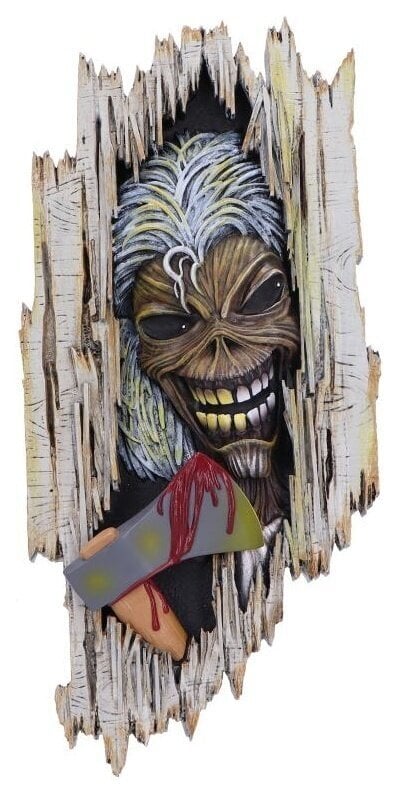 Figura coleccionable Iron Maiden Killers Eddie Placa de pared 30,5 cm