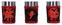Mug / Cup / Bottle AC/DC Logo Set 3 pcs Shot Glass