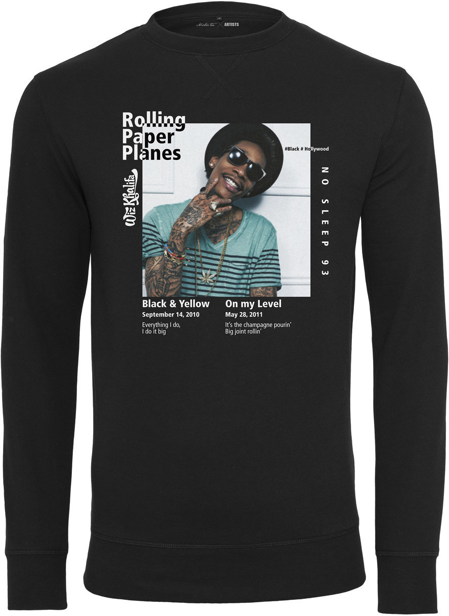 Koszulka Wiz Khalifa Rolling Paper Planes Black 2XL Koszulka