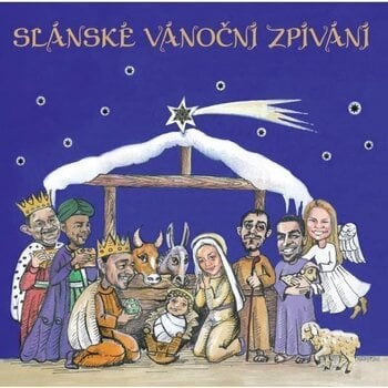 Vinyl Record Blueberry F. - Slánské Vánoční Zpívání (Gatefold) (Solid Gold Coloured) (3 LP) - 1
