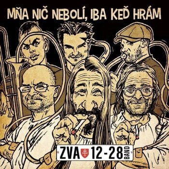 Disco de vinilo Zva 12-28 Band - Mňa Nič Nebolí, Iba Keď Hrám (LP) - 1
