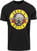 Camiseta de manga corta Guns N' Roses Camiseta de manga corta Logo Unisex Black XS