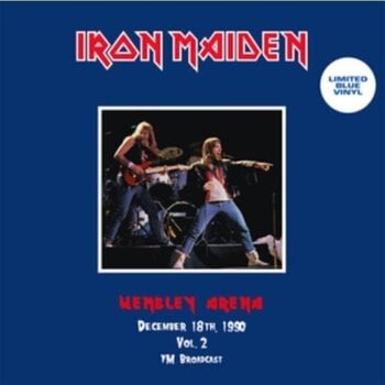 Vinyl Record Iron Maiden - Wembley Arena 1990 Vol. 2 (Limited Edition) (Blue Coloured) (LP) - 1
