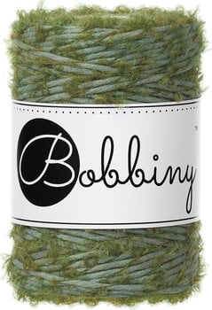 Cord Bobbiny Boucle Macrame Cord 1,5 mm 100 m Eucalyptus Green Cord - 1