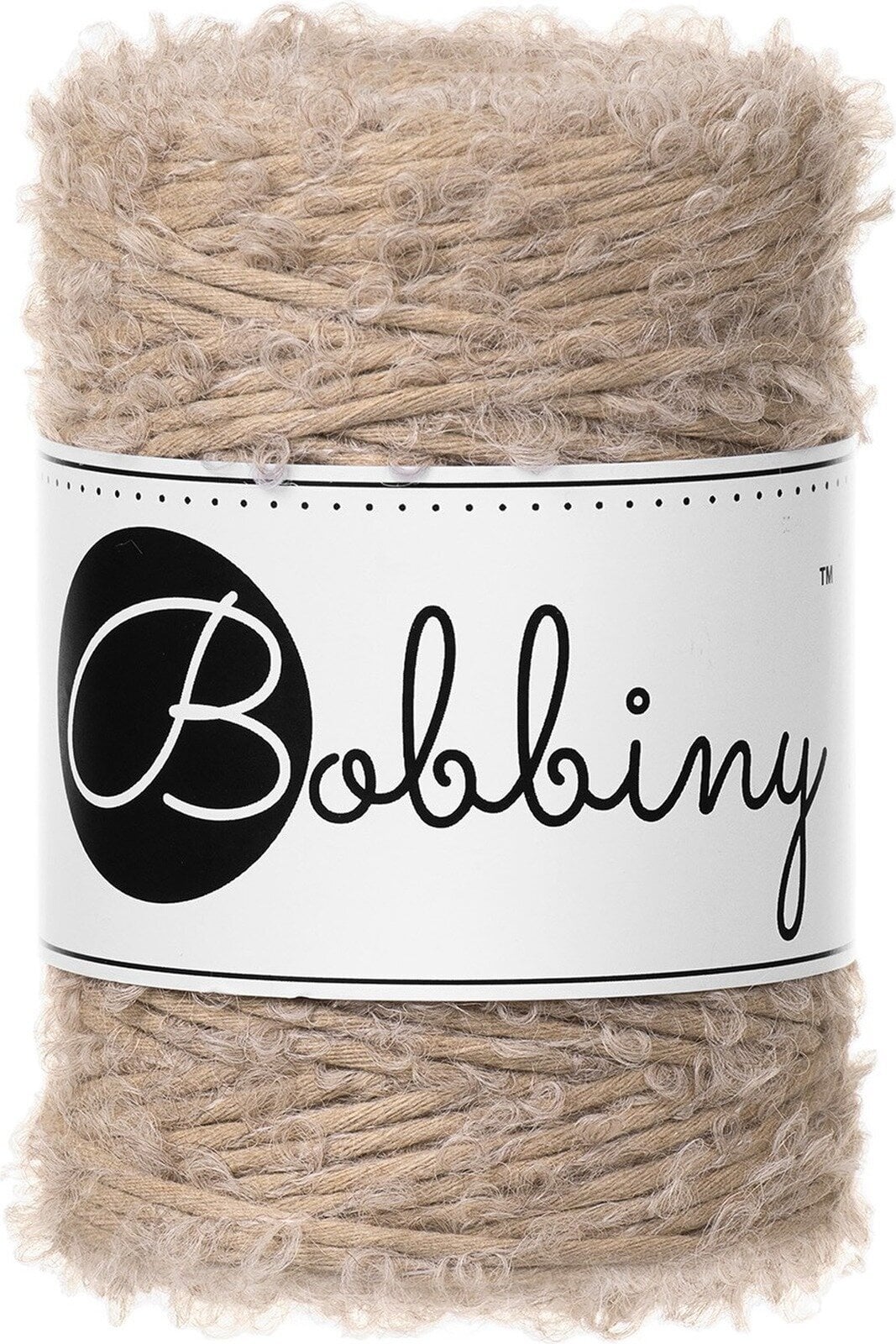 Мотузка Bobbiny Boucle Macrame Cord 1,5 мм 100 m Sand Мотузка