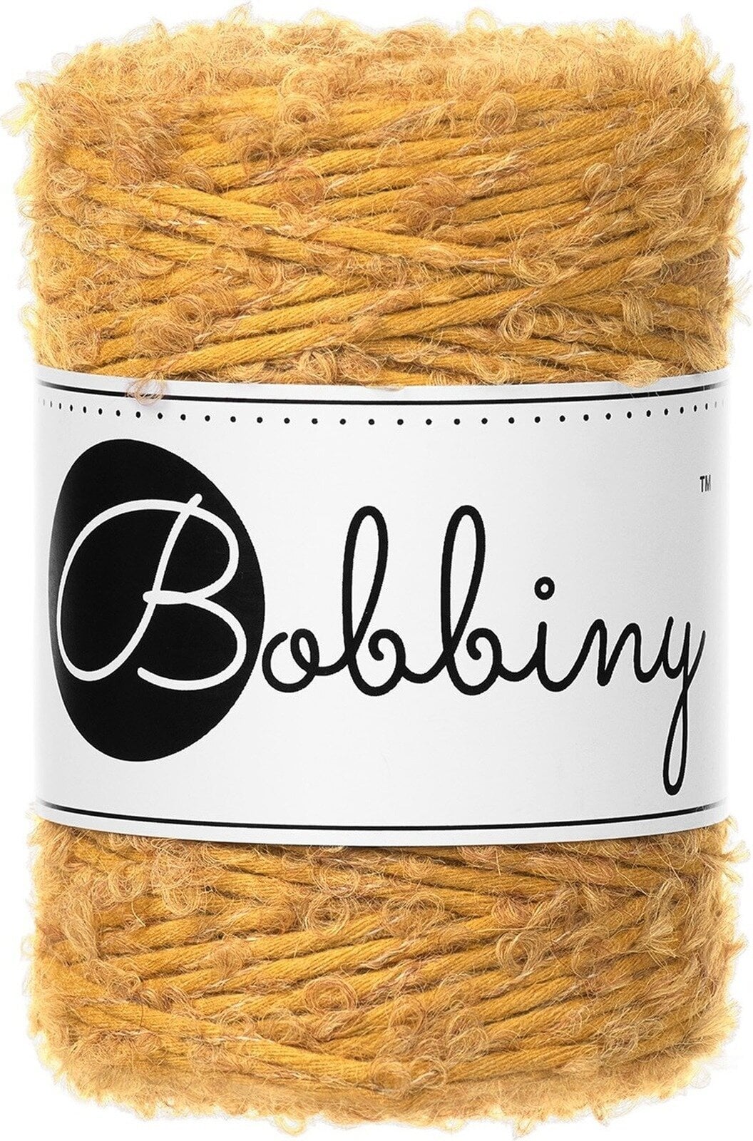 Cable Bobbiny Boucle Macrame Cord 1,5 mm 100 m Mustard Cable