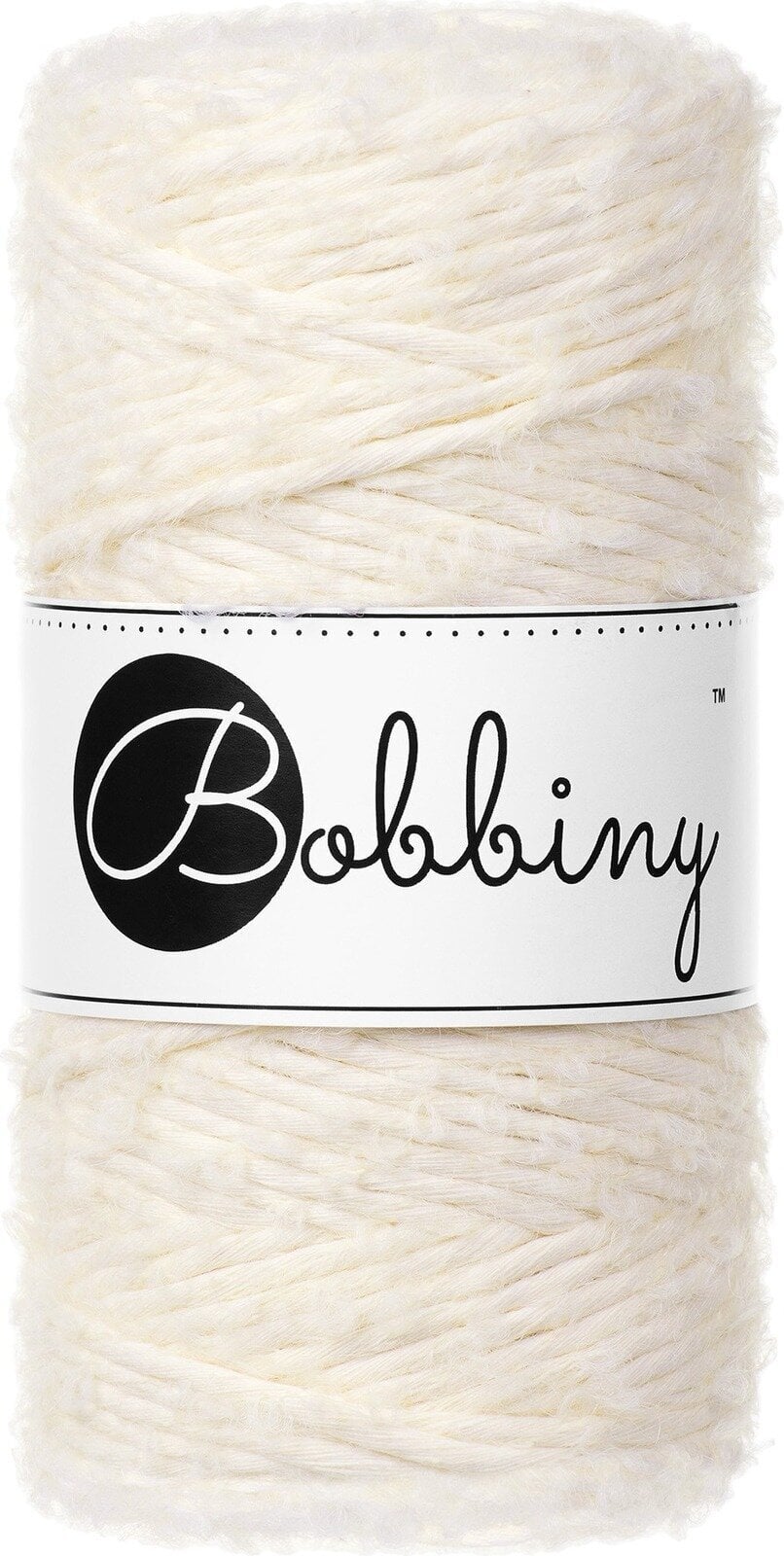 Sznurek Bobbiny Boucle Macrame Cord 3 mm 100 m Natural Sznurek