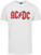 Tričko AC/DC Logo White M Tričko