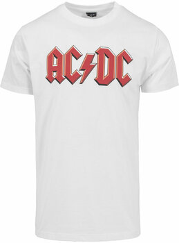 Skjorta AC/DC Logo Tee White XL - 1