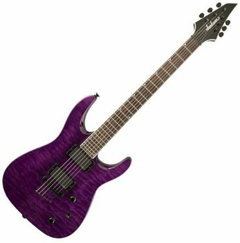 Electric guitar Jackson SLATTXMGQ3-6 Soloist RW Transparent Purple