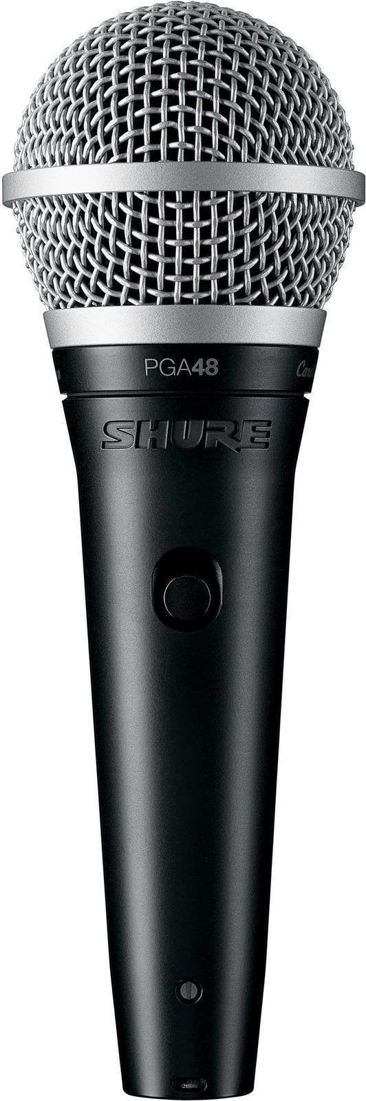 Microfone dinâmico para voz Shure PGA48-XLR-E Microfone dinâmico para voz