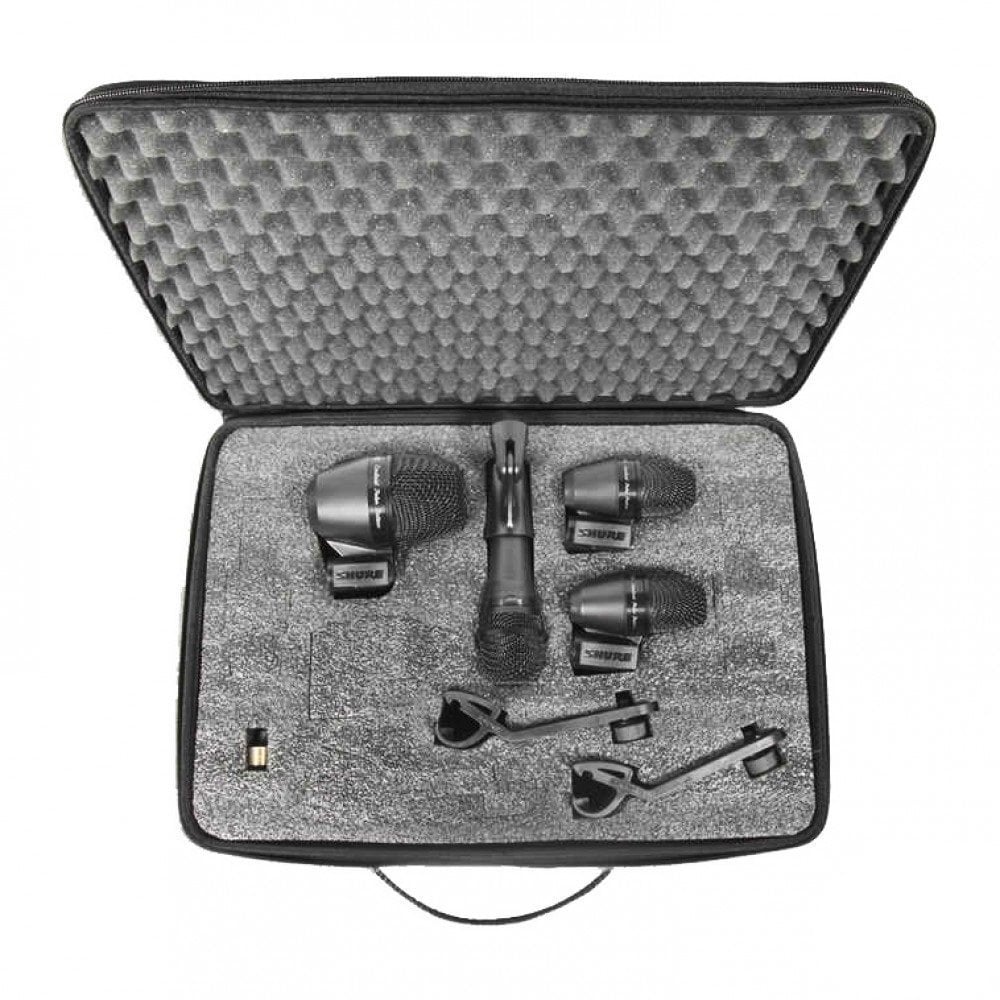 Mikrofon-Set für Drum Shure PGADRUMKIT4 Mikrofon-Set für Drum