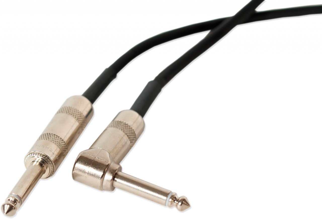 Adapter/Patch-kabel Line6 G30CBL-RT Sort 100 cm Lige - Vinklet