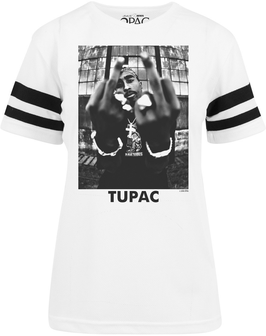 Tričko 2Pac Stripes Tee White M