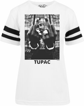 Tričko 2Pac Stripes White XL Tričko - 1