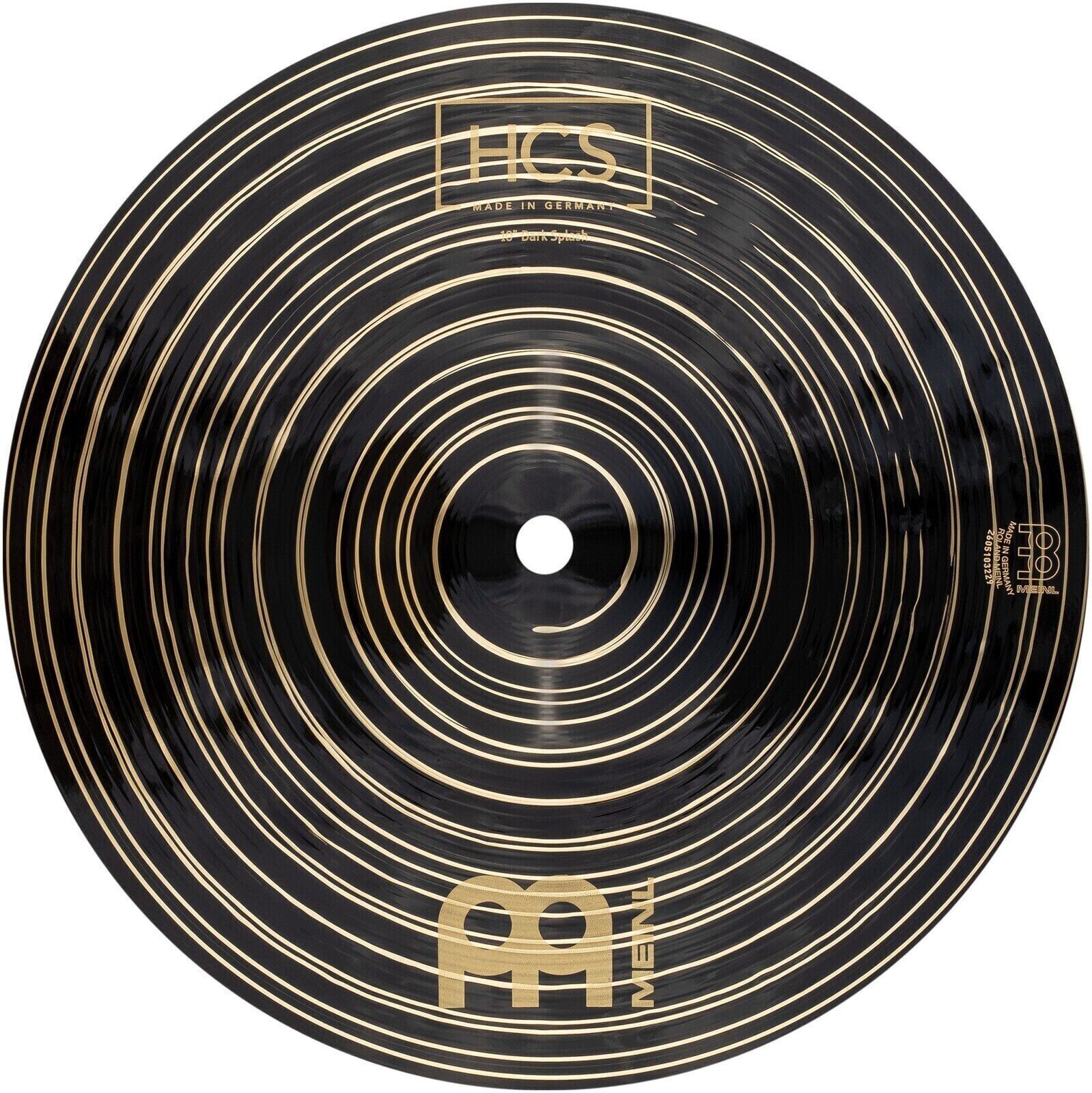 Splash Cymbal Meinl HCS10DAS HCS Dark 10" Splash Cymbal